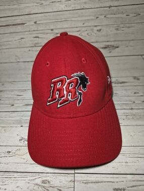 New Era Frisco RoughRiders MiLB Baseball Cap Red RR Horse Logo Adjustable OSFM